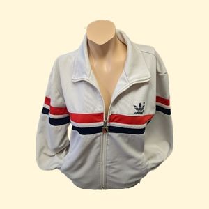 SOLD - Adidas Zip Up Jacket VTG M